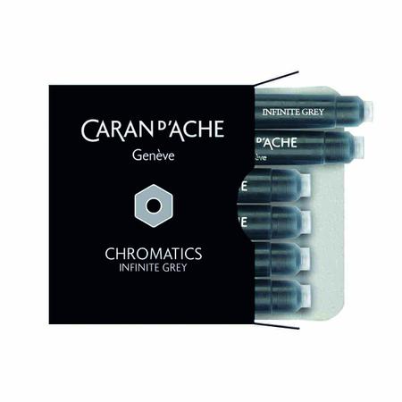 Imagem de Cartucho Caneta Tinteiro Carand'Ache Chromatics Infinit Grey