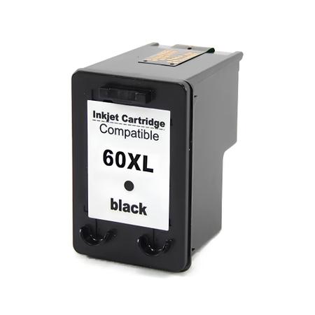 Imagem de Cartucho Para HP D110 60xl - CC640WB Black Compatível