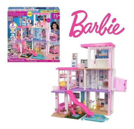 Casa Barbie Mega Mansão Com Elevador Casa Dos Sonhos 360 - Mattel Gnh53 -  Casinha de Boneca - Magazine Luiza