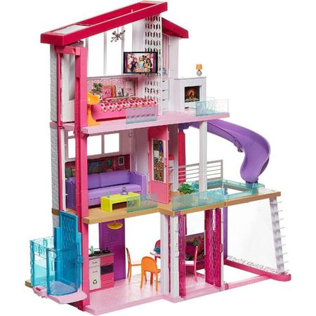 Casa Barbie Mega Mansão Com Elevador Casa Dos Sonhos 360 - Mattel