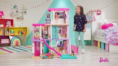 Casa Barbie Mega Mansão Com Elevador Casa Dos Sonhos - Mattel - Casinha de  Boneca - Magazine Luiza