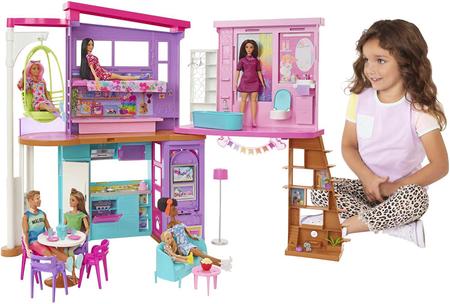 Imagem de Casa - Barbie Plastico Malibu (HCD50) MATTEL