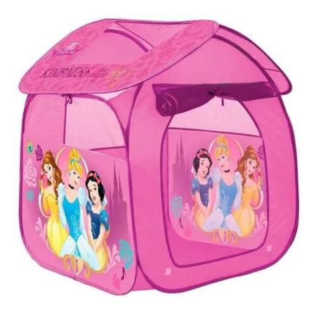 Barraca Casa Portátil Infantil Menina Princesa Disney Zippy Toys Rosa