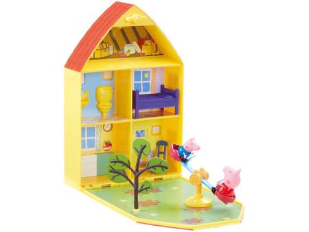 Peppa Pig Casa Com Jardim