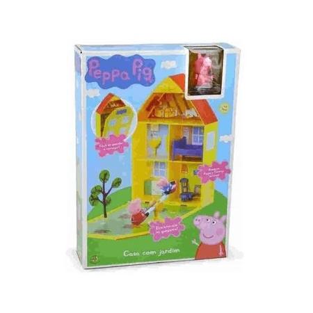 Peppa Pig Casa Com Jardim Dtc