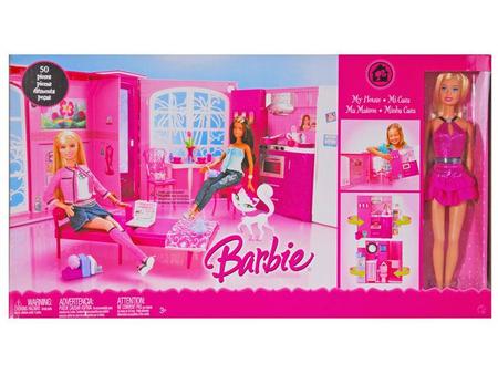 Casa da Barbie com boneca - Mattel N8376 - Boneca Barbie