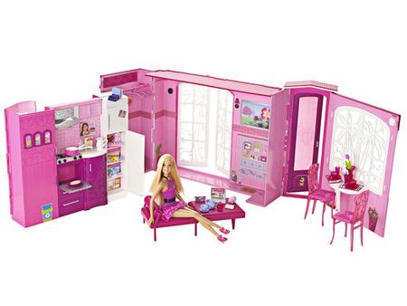 Casa da Barbie com boneca - Mattel N8376 - Boneca Barbie, casinha da barbie  2018 