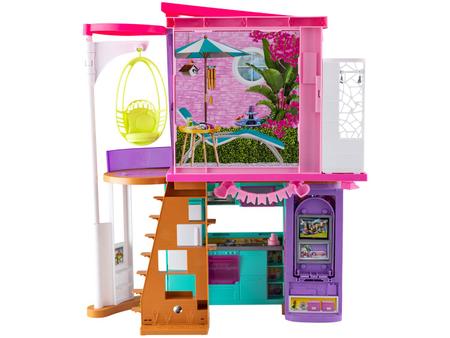 Playset - Barbie - Nova Casa De Férias Malibu - Colorida - Mattel