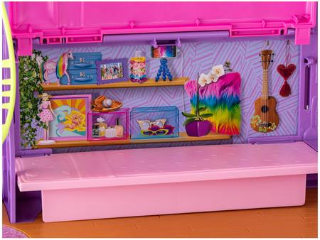 Playset - Barbie - Nova Casa De Férias Malibu - Colorida - Mattel