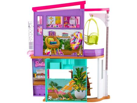 Imagem de Casa da Barbie Malibu 60cm com Acessórios - Mattel