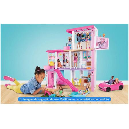 Casa dos Sonhos da Barbie com Acessórios - 120 Cm - Mattel