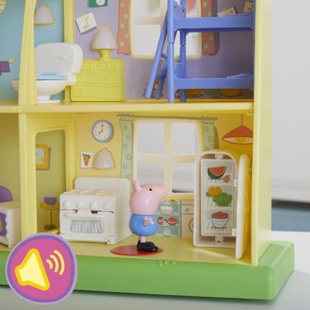 Casa da Peppa com Figuras - Diversão Noite e Dia - Com Som e Luz - Hasbro -  superlegalbrinquedos