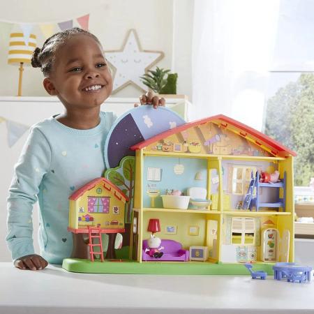 Brinquedo Casinha Peppa Pig Diversao Noite Dia F2188 Hasbro - Casinha de  Boneca - Magazine Luiza