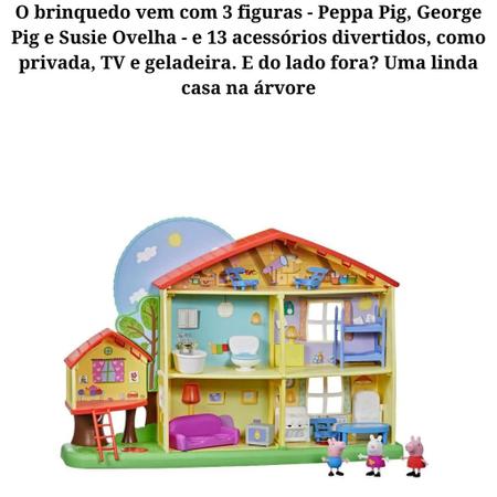 Brinquedo Casinha Peppa Pig Diversao Noite Dia F2188 Hasbro - Casinha de  Boneca - Magazine Luiza