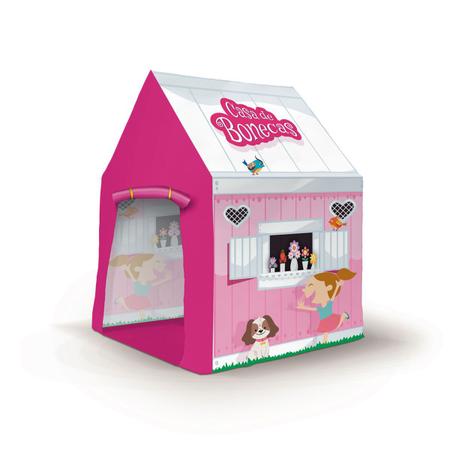 Casa De Boneca Barraca Rosa - Bang Toys - Barraca / Toca / Cabana Infantil  - Magazine Luiza