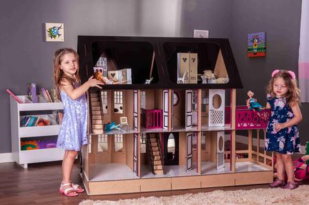 Casa de Bonecas Escala Barbie Modelo Stefannie Eco – Darama – Loja