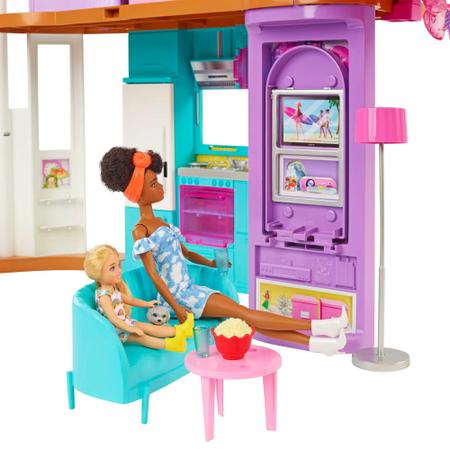 Imagem de Casa de Férias da Barbie Malibu Mattel - HCD50