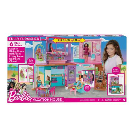 Imagem de Casa de Férias da Barbie Malibu Mattel - HCD50