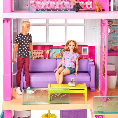 Casinha De Boneca Barbie Casa Dos Sonhos Fhy73 - Mattel em