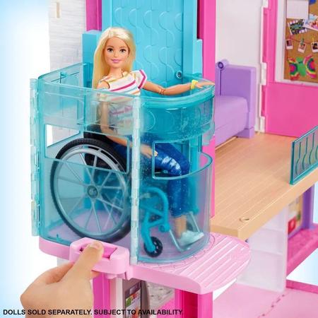 Imagem de Casa dos Sonhos Barbie Mansão 3 Andares De Luxo C/ Acessórios