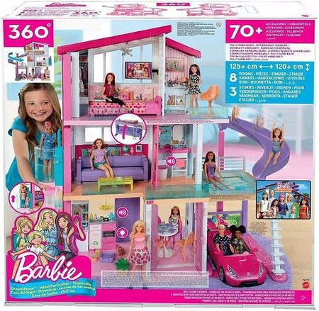 Exclusivo: Playset Barbie - 125 Cm - Casa dos Sonhos com Elevador