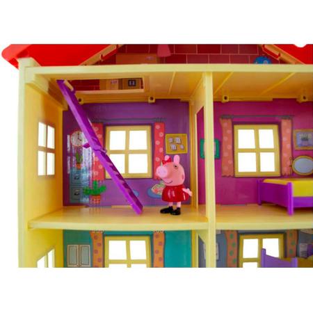 Casinha Casa Gigante Completa Com Acessórios Peppa Pig Sunny