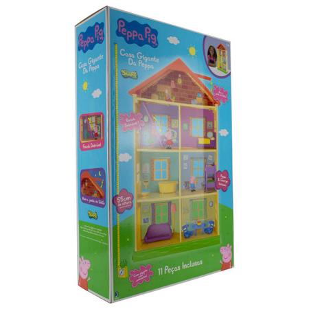 Casa Gigante da Peppa 55cm - Boneca Peppa Pig George Sunny - Bonecas e  Acessórios - Magazine Luiza