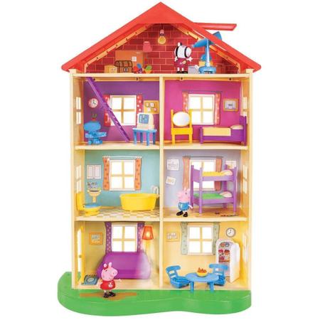 Brinquedo Peppa Pig Casa com acessórios