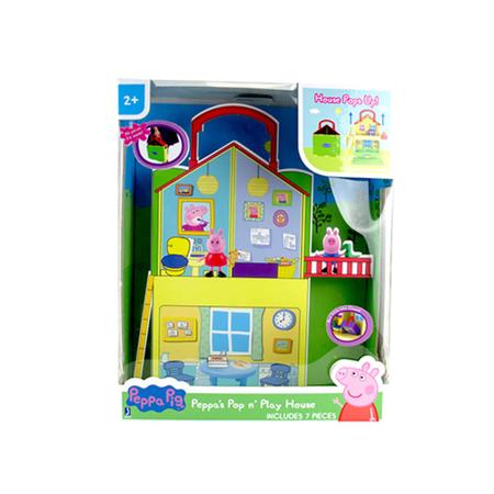 Brinquedo Sunny Casa Maletinha Peppa Pig Colorido 2313 - Casinha