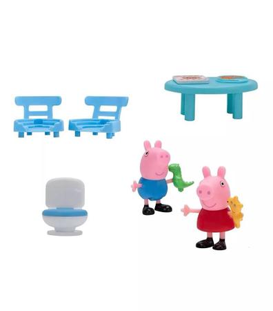 Casa Maletinha Pons' Play Da Peppa Peppa Pig Jazwares Sunny - Pirlimpimpim  Brinquedos