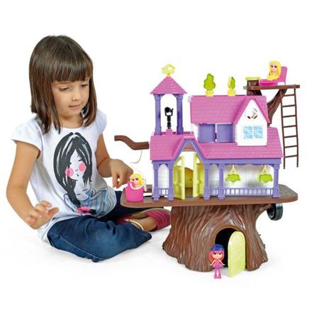 Casa na Arvore Encantada Homeplay Casinha Infantil C/ Acessórios Xplast  HomePlay 3901-6 - LOJAS RENASCER