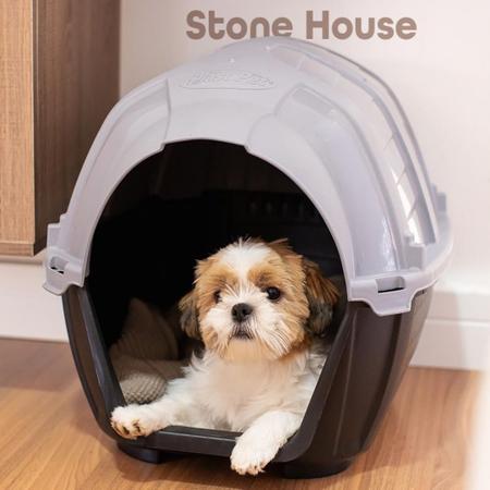Imagem de Casa para Cachorro Pet Casinha Stone House Nº3