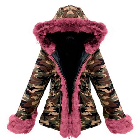Sobretudo feminino hotsell camuflado