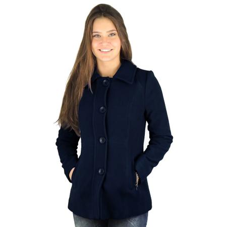 Casaco feminino hotsell azul marinho
