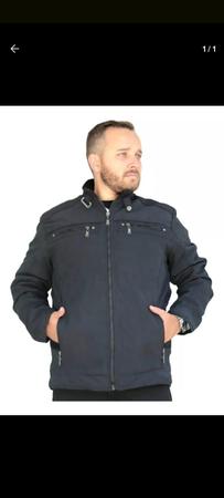 Imagem de Casaco Masculino Pluz Size Forrado Alta Qualidade Inverno 2024