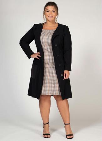 Tailleur feminino para casamento plus best sale size