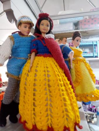 Boneca com roupa de croche - Lizete artesanato - Bonecas - Magazine Luiza