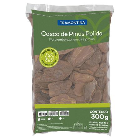 Casca de Pinus Polida Tramontina Tamanho M 300g Imagem de Casca de Pinus Polida Tramontina Tamanho M 300g