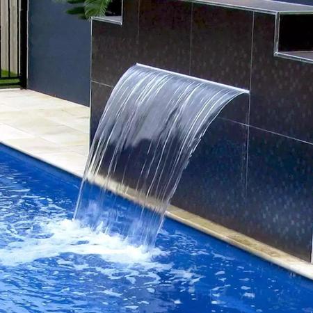 Imagem de Cascata para piscina embutir 100cm bico inox 304 