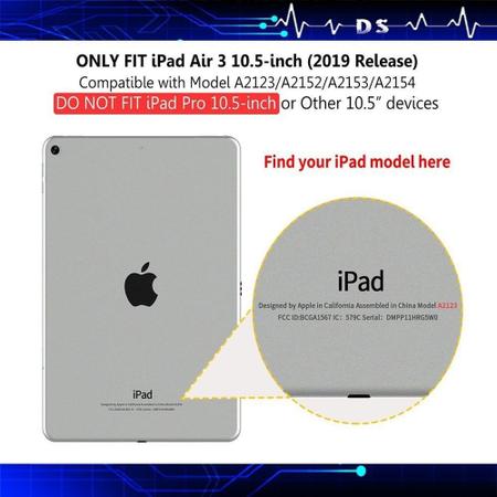 Imagem de Case Apple Tablet Air 3 A2123 A2153 A2154 + Caneta Touch