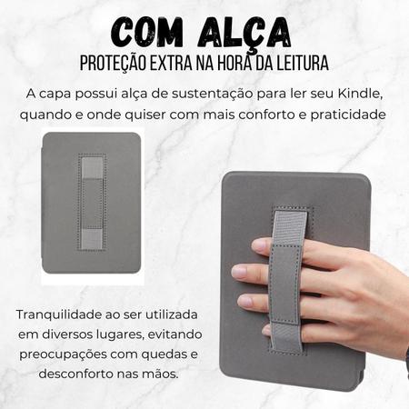 Imagem de Case Auto Sleep Elástico Para Kindle 12 6.0 Polegadas 2024