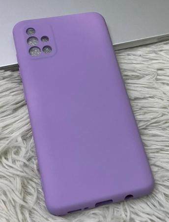 Imagem de Case Capa Capinha A51 Samsung Galaxy Silicone Aveludado Proteção de Câmera