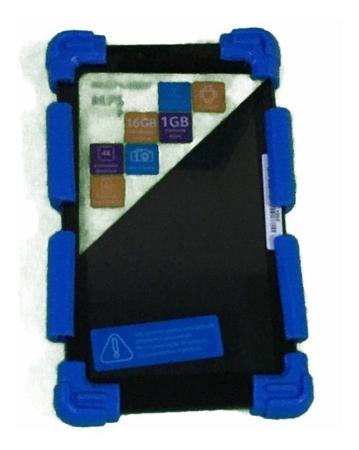 Imagem de Case Capa de Silicone Emborrachada Para Tablet 7 E 8 Polegadas Universal
