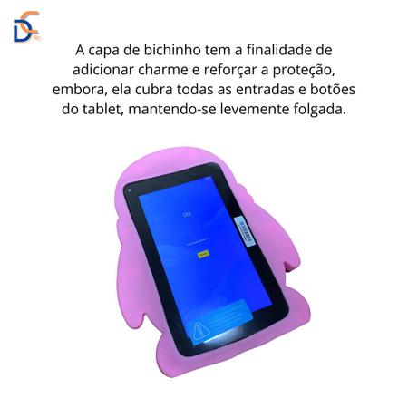 Imagem de Case Capa Dupla infantil Personagem p/ Tablet M7 WIFI + Película