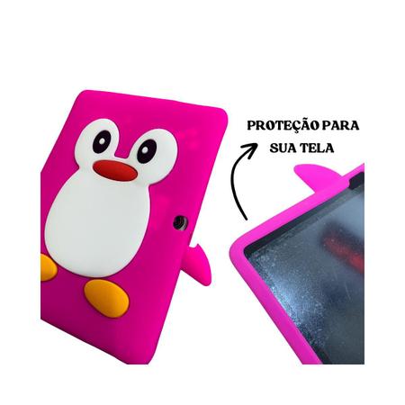 Case capa emborrachada infantil Pinguim Colorida p/ tablet de 10 polegadas - Commercedai Imagem de Case capa emborrachada infantil Pinguim Colorida p/ tablet de 10 polegadas