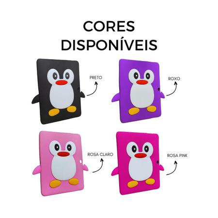 Case capa emborrachada infantil Pinguim Colorida p/ tablet de 10 polegadas - Commercedai Imagem de Case capa emborrachada infantil Pinguim Colorida p/ tablet de 10 polegadas