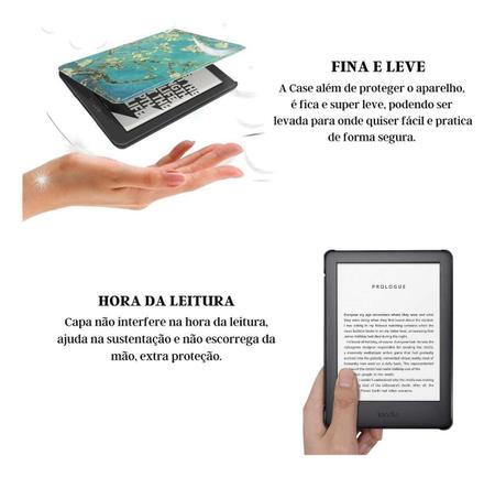 Imagem de Case Com Alça Para Kindle 11 Geração Básico C2V2L3 + Caneta