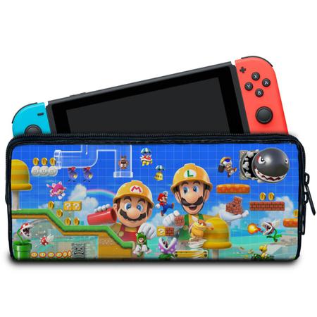 Jogo + Steelbook Super Mario Maker 2 - Nintendo Switch (EUA) - TK