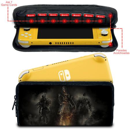 Imagem de Case Compatível Nintendo Switch Lite Bolsa Estojo - Modelo 016