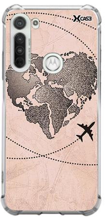 Imagem de Case Coração Do Mundo - Motorola: Moto Z3 Play